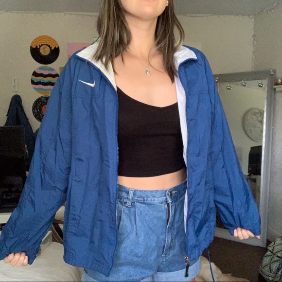 Nike Other - VTG Nike Royal Blue Windbreaker